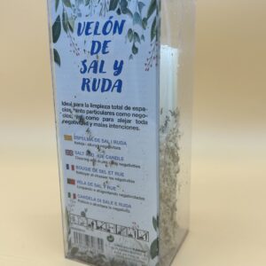 Velón de sal y ruda