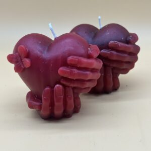 Vela Cumple Deseos Manos con Corazón