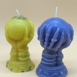Velas Cumple Deseos Bola de Cristal entre Manos