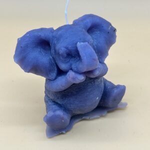 Velas Cumple Deseos Elefante Sentado
