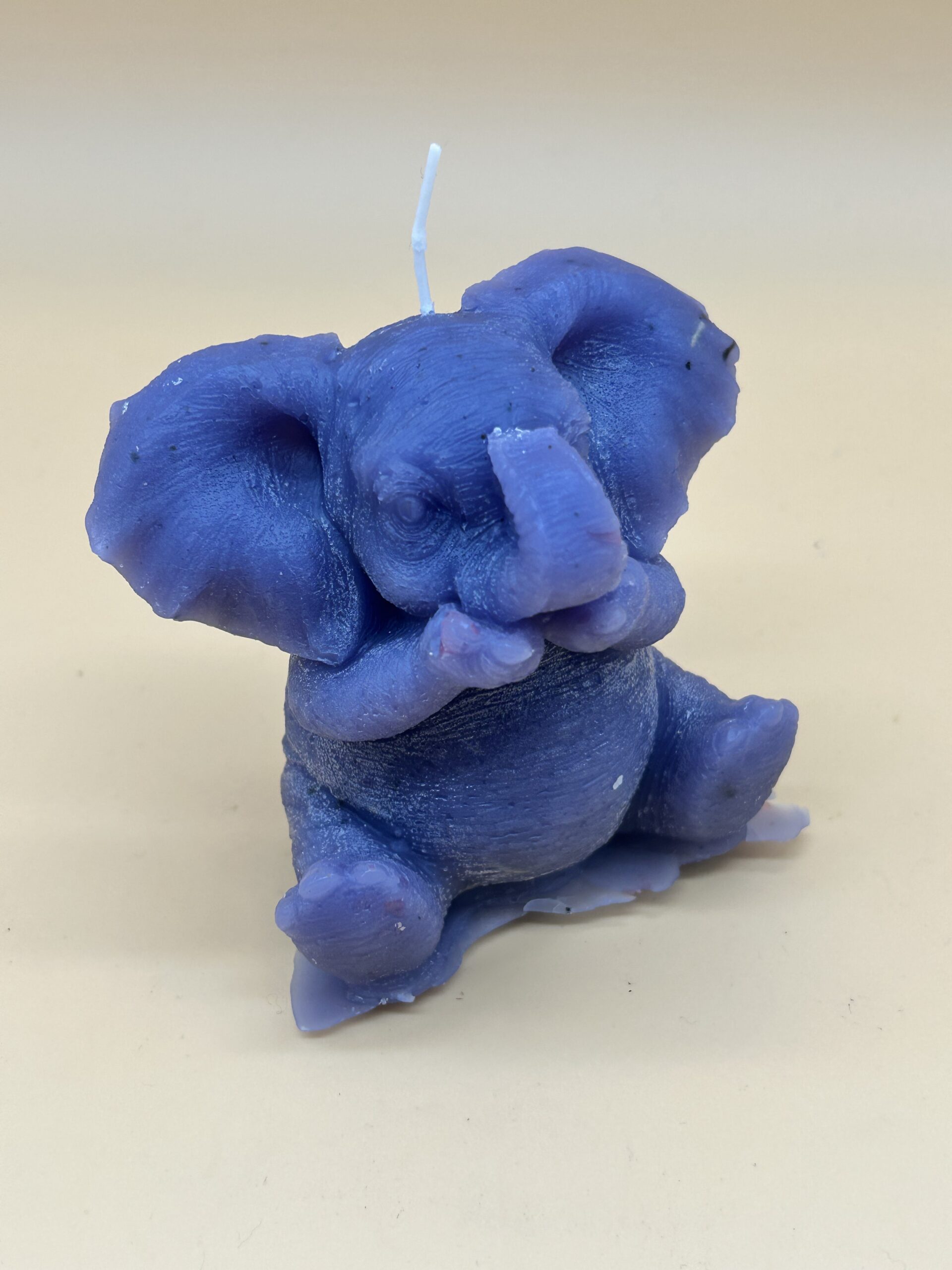 Velas Cumple Deseos Elefante Sentado