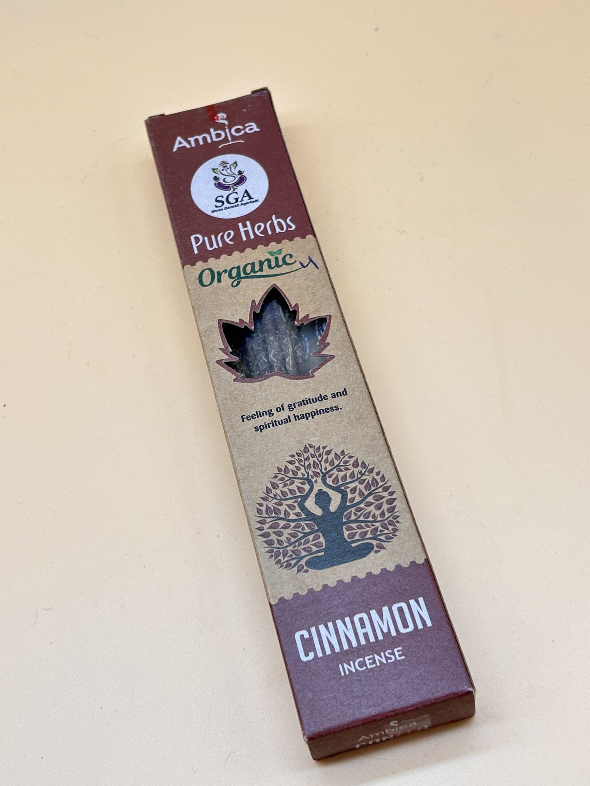 Incienso orgánico cinnamon