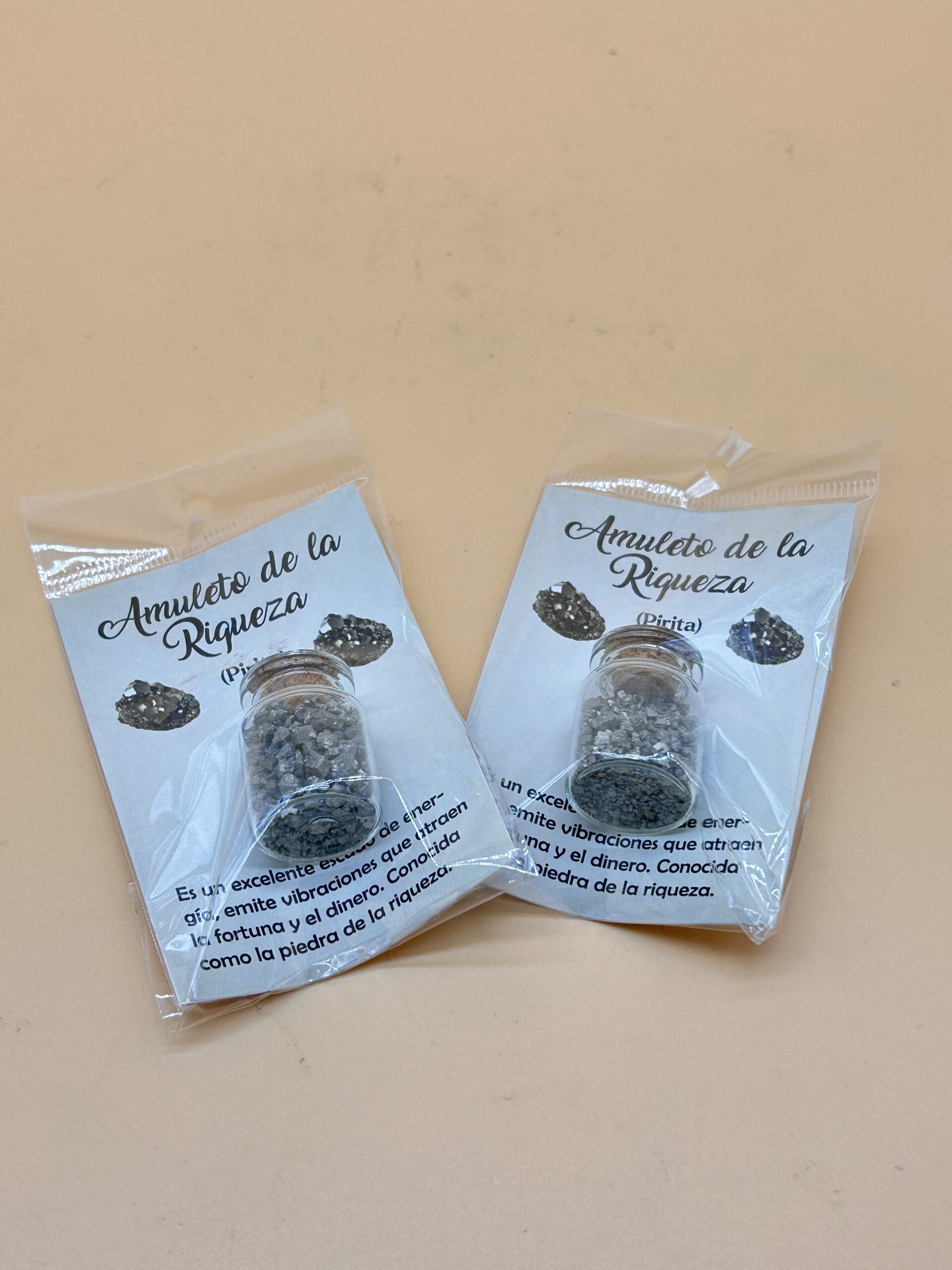 Frasco de pirita
