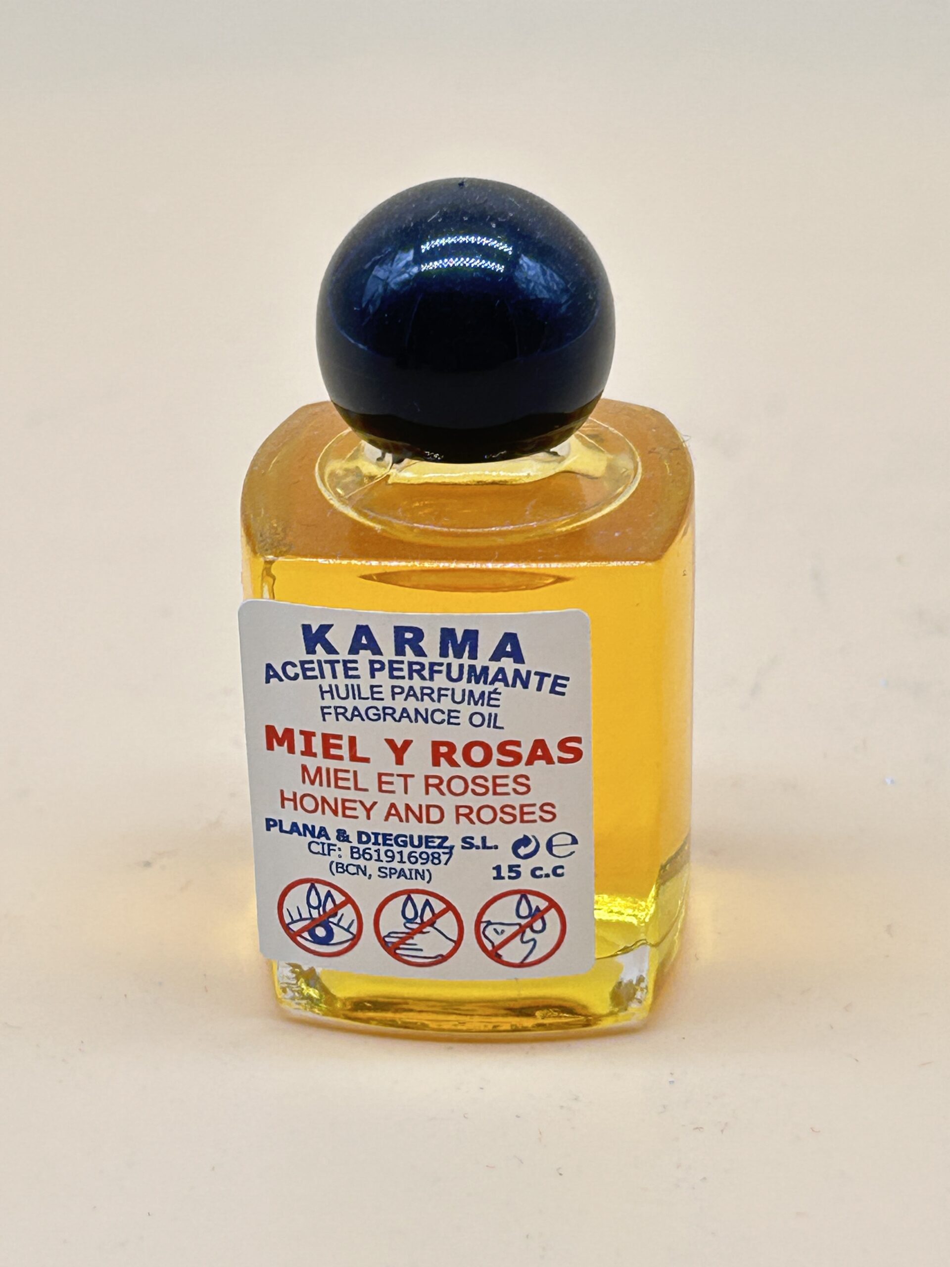 Aceite Perfumante de Miel y Rosas