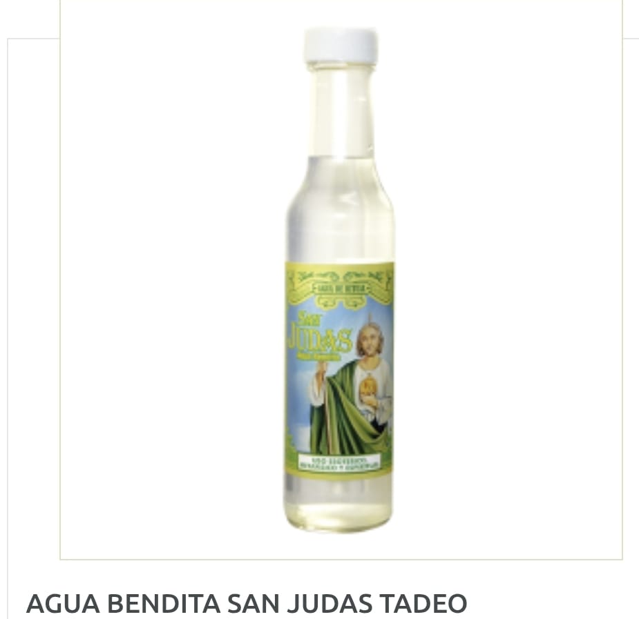 Agua Bendita de San Judas Tadeo – Fe, Milagros y Soluciones