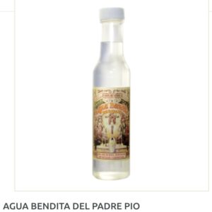 Agua Bendita del Padre Pío – Protección y Sanación Espiritual