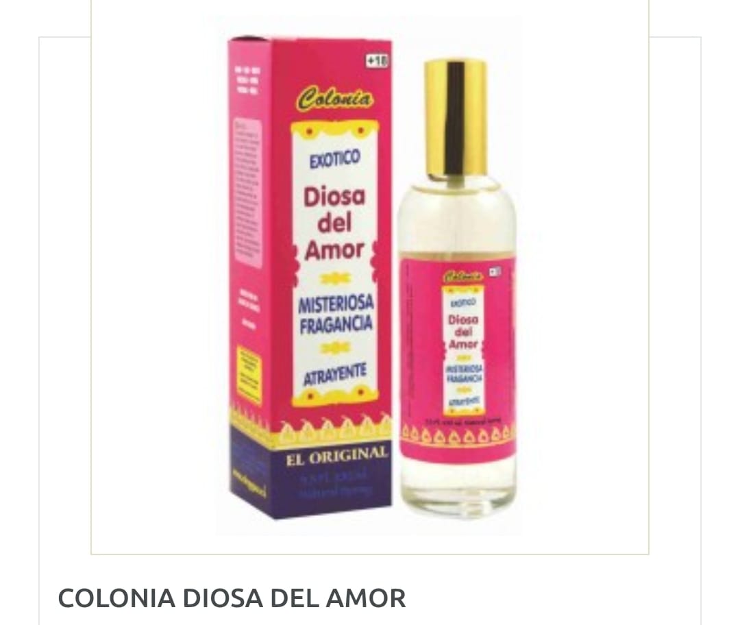 Colonia Diosa del Amor – Atracción, Romance y Energía Seductora