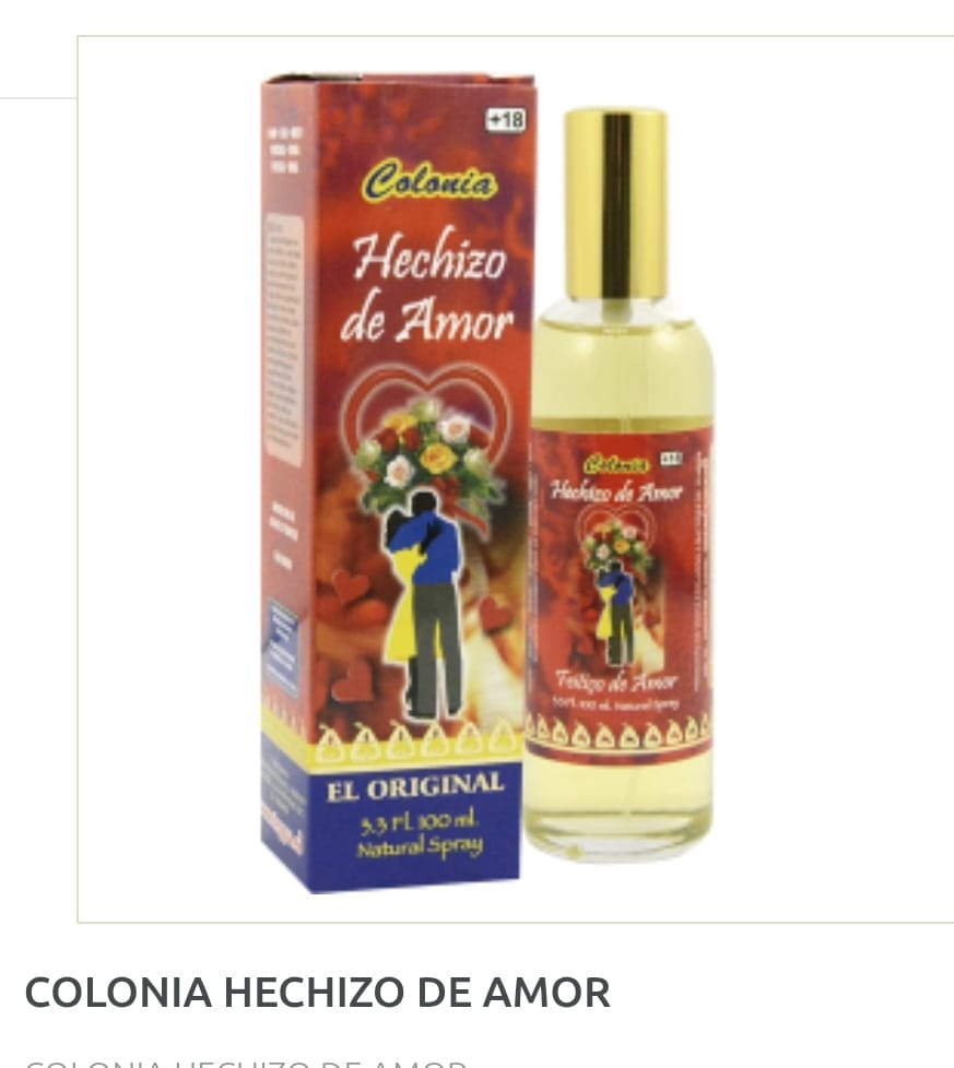 Colonia Hechizo de Amor – Encanto, Atracción y Unión Sentimental