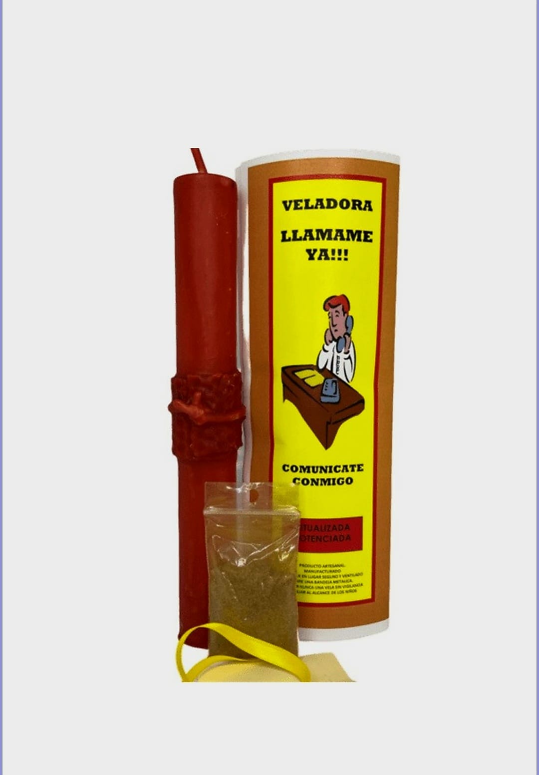 vela ritualizada llamame ya