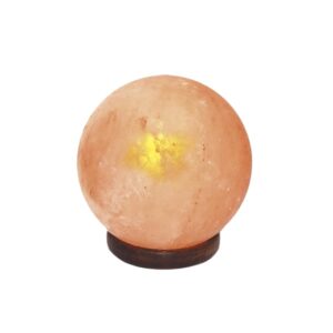 Lámpara de Sal en Forma de Esfera