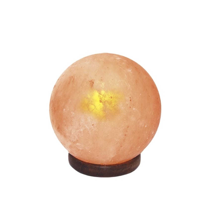 Lámpara de Sal en Forma de Esfera
