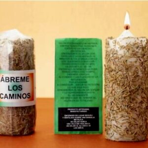Velón Herboreo Ábreme los Caminos – Nuevas Oportunidades y Fluidez en tu Vida