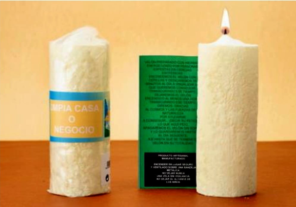 Velón Herboreo de Azufre – Limpieza Profunda de Casa o Negocio