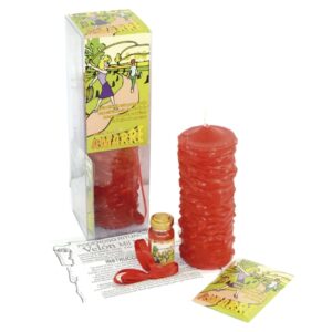 Velón Ritual Mil Nudos – Amarre y Unión Inquebrantable