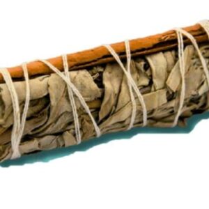 Paquete de 3 Ataditos Mixtos de Salvia Blanca y Canela 10 cm