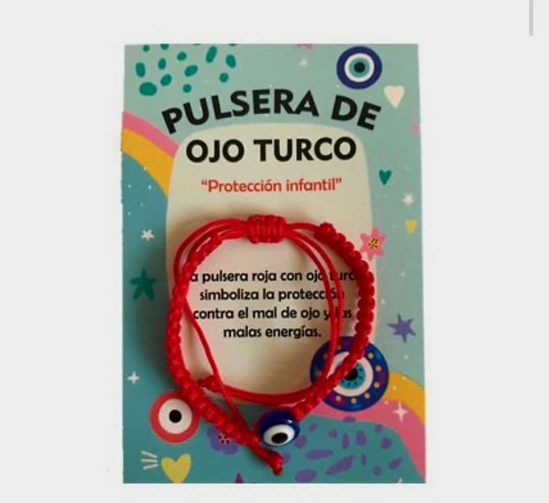 pulsera protección infantil ojo turco