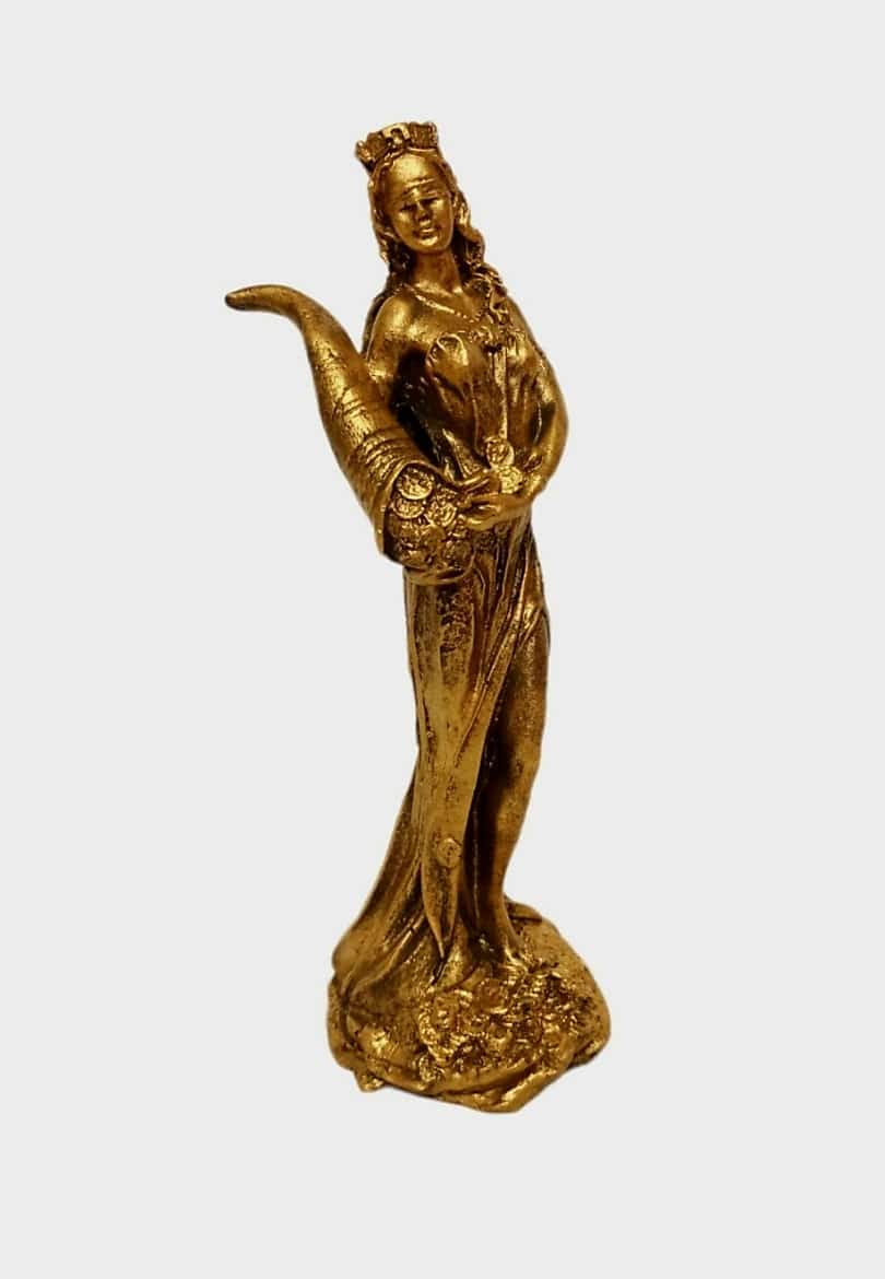 Diosa de la fortuna dorada