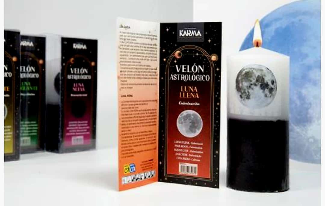 Velón Astrológico Luna Llena