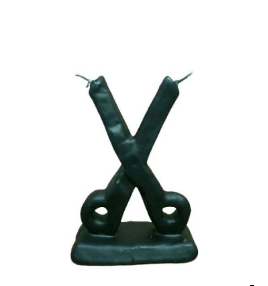 VELA TIJERAS NEGRA