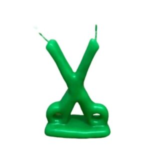 VELA TIJERAS VERDE