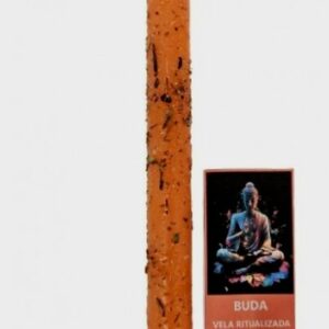 VELA BUDA,ARMONÍA EN TU HOGAR,CON HIERBAS PODEROSAS