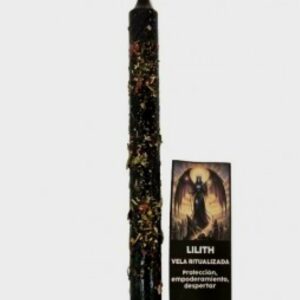 VELA LILITH,EMPODERAMIENTO,DESPERTAR,CON HIERBAS PODEROSAS