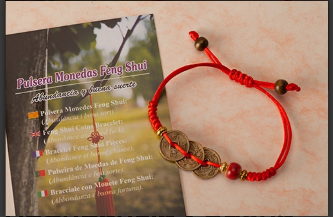 PULSERA MONEDAS ABUNDANCIA Y SUERTE.FENG SHUI🌟