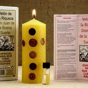 VELON DE LA RIQUEZA DON JUAN DE LA BUENA SUERTE ESPECIAL (Para agilizar trámites y conseguir riqueza)