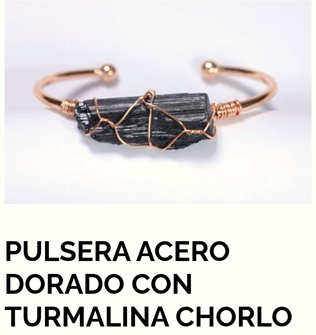 PULSERA TURMALINA CHORLO