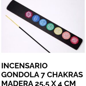 INCENSARIO GÓNDOLA 7 CHACRAS