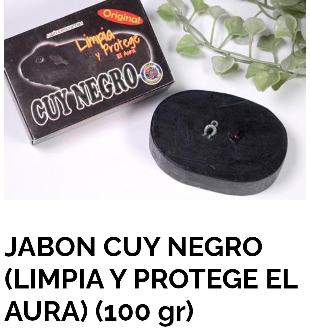 JABON CUY NEGRO